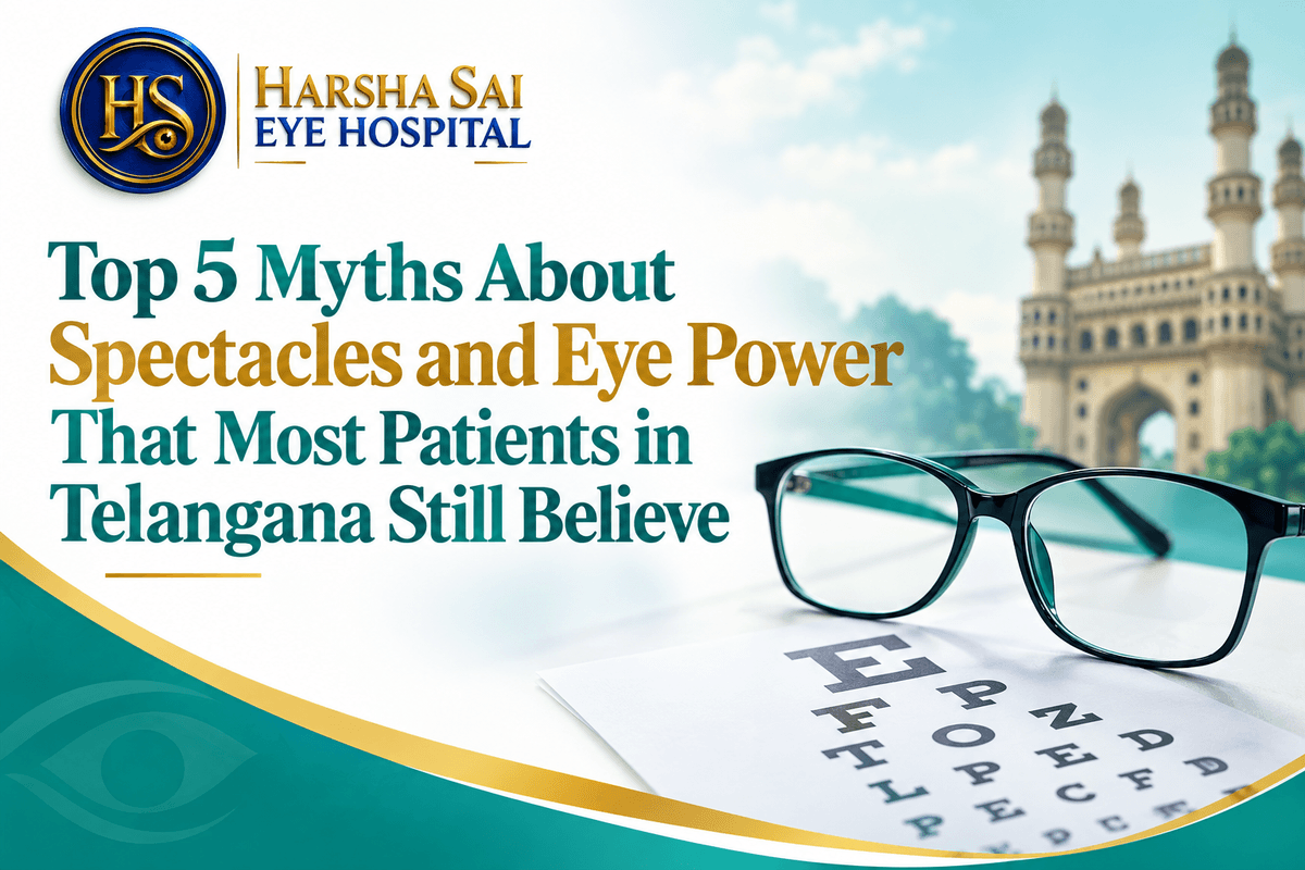 Top 5 Myths About Spectacles and Eye Power That Most Patients in Telangana Still Believe